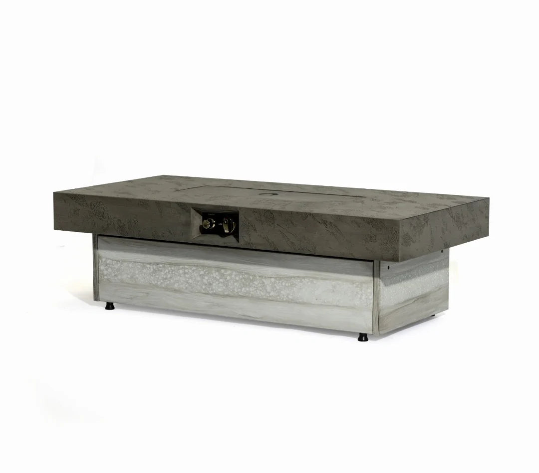 Heatstone Nova 48” Concrete Fire Pit Table – Propane Gas