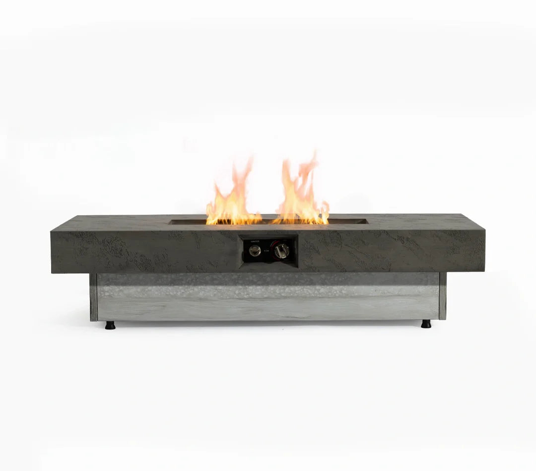 Heatstone Nova 48” Concrete Fire Pit Table – Propane Gas