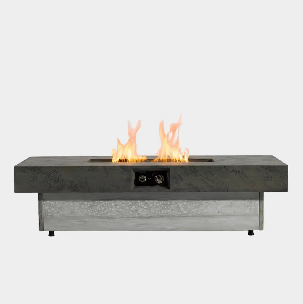 Heatstone Nova 48” Concrete Fire Pit Table – Propane Gas