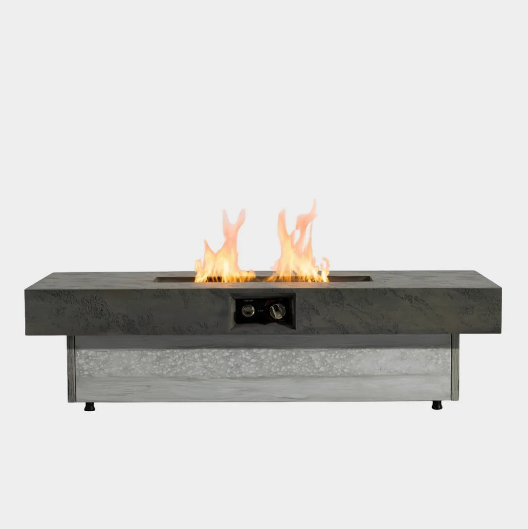 Heatstone Nova 48” Concrete Fire Pit Table – Propane Gas