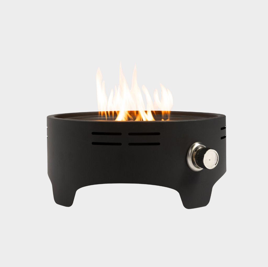 Heatstone Blaze 15" Portable Fire Pit – 40,000 BTU Outdoor Gas