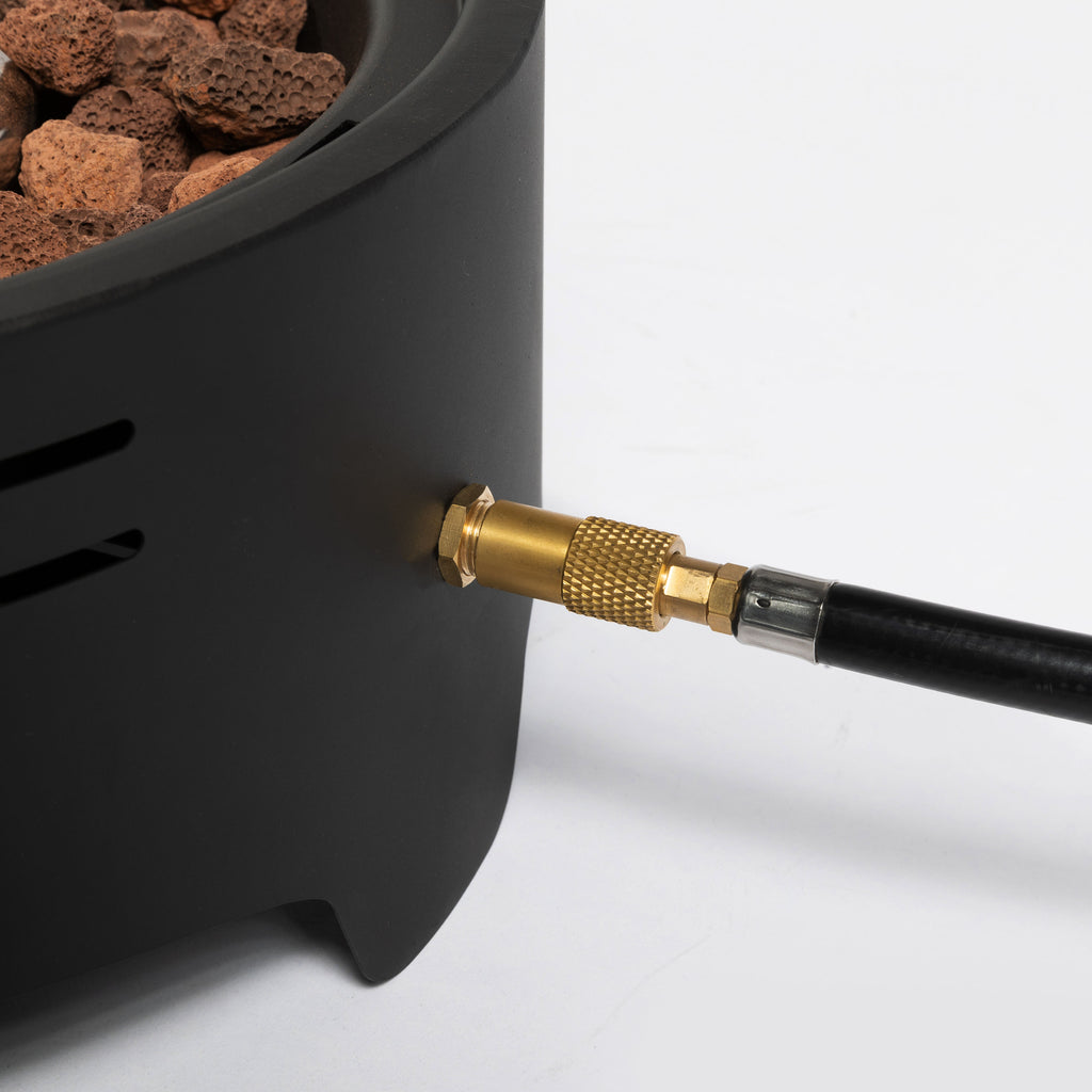 Heatstone Blaze 15" Portable Fire Pit – 40,000 BTU Outdoor Gas