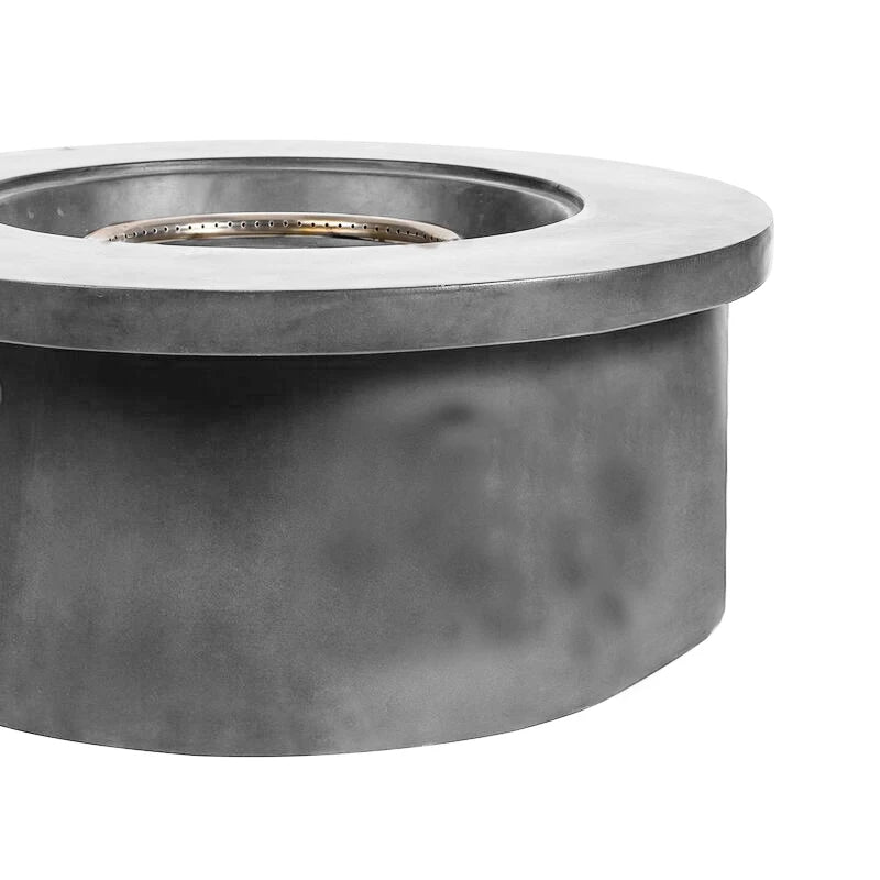 Heatstone Cobble round propane fire pit table, view 3