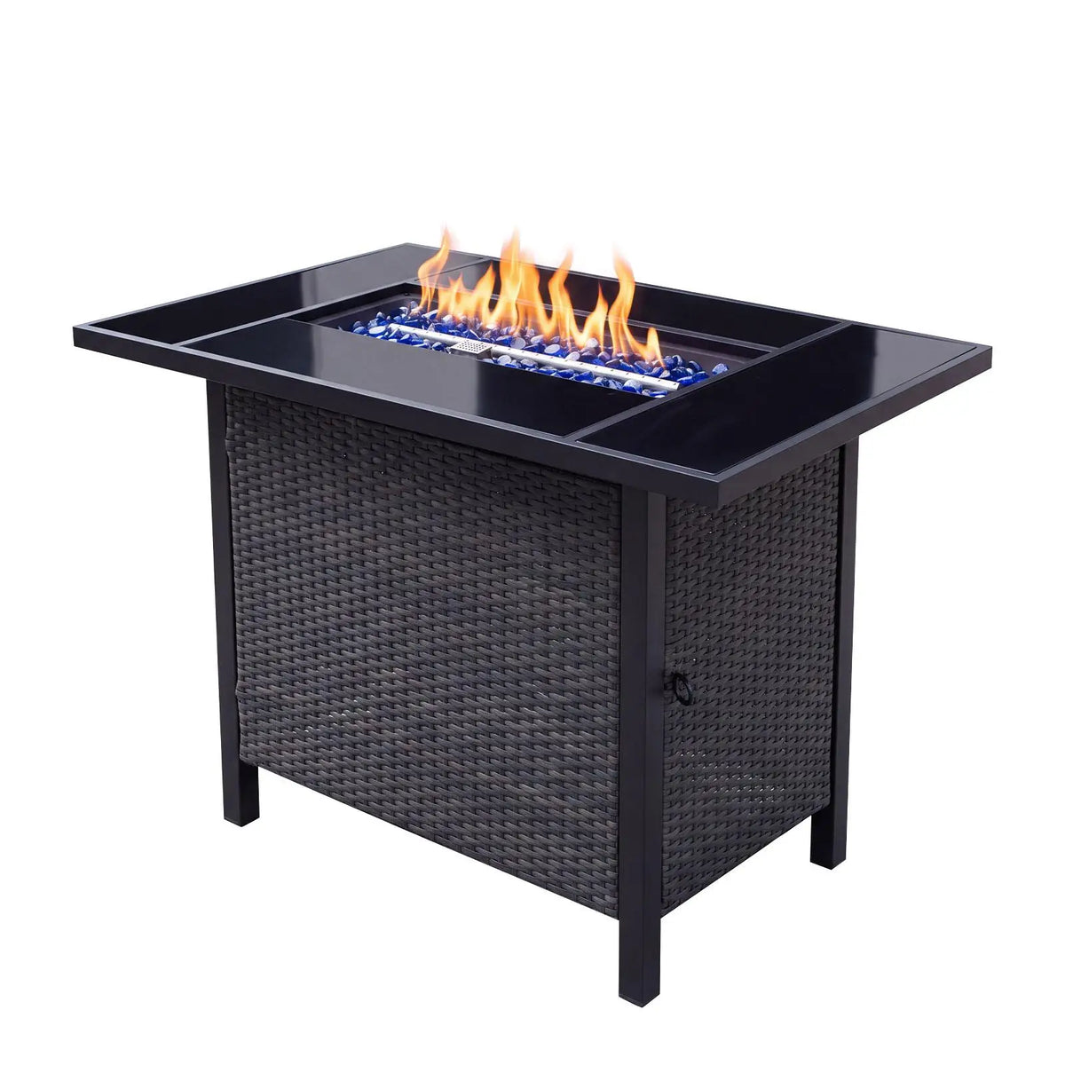 Heatstone Pismo 43" rectangular propane fire pit table, view 1